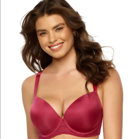 Paramour Carolina Seamless Plunge Racerback Bra - Picture 3 of 6